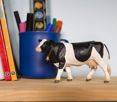 Figurina Vaca rasa Holstein, Safari foto