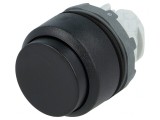 Comutator Negru 22mm Acționat Prin Apăsare