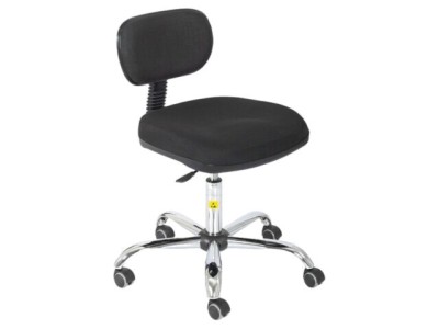 Scaun ESD RT WORK 460x430mm, Spătar 360x210mm, &amp;Icirc;nălțime Ajustabilă 480-610mm foto