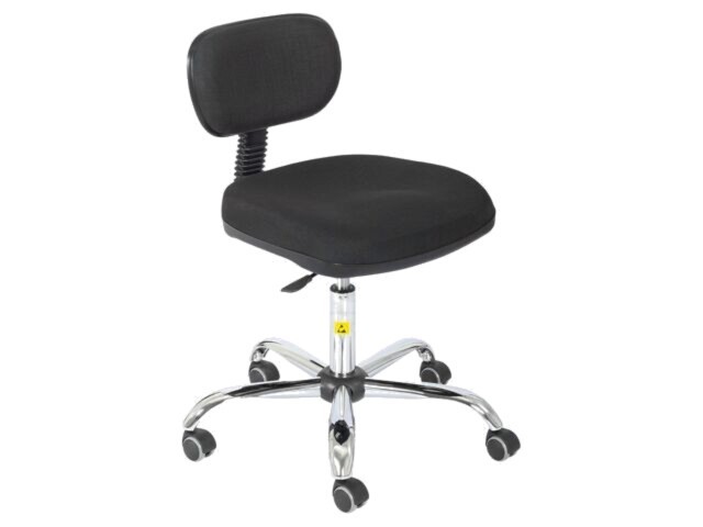 Scaun ESD RT WORK 460x430mm, Spătar 360x210mm, &Icirc;nălțime Ajustabilă 480-610mm