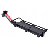 Portbagaj spate universal din aluminiu, prindere tija sa, culoare negru Cod:B028