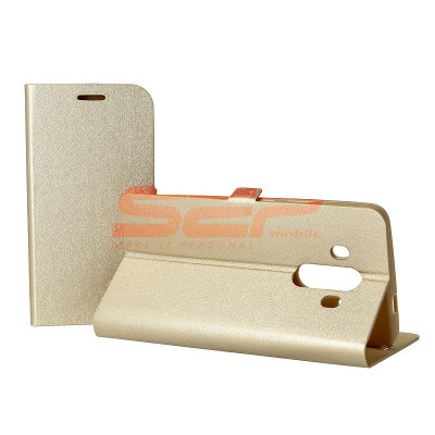 Toc FlipCover Stand Magnet Huawei P20 Lite 2019 GOLD foto