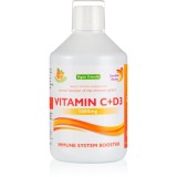 Swedish Nutra Vitamin C+D3 creșterea imunității 500 ml