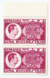 Romania, LP 125/1938, Luna Bucurestilor, pereche, MNH, Nestampilat