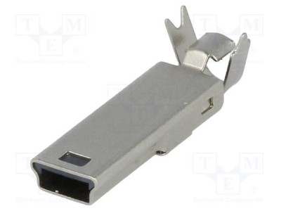Conector USB B Mini Mufă pe Cablu Lipire Drept USB 2.0 1A KEYSTONE foto
