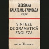 SINTEZE DE GRAMATICĂ ENGLEZĂ - GEORGIANA GĂLĂȚEANU-F&Acirc;RNOAGĂ - ED. ALBATROS