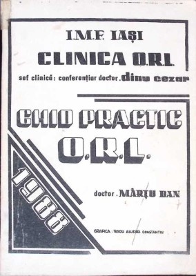 GHID PRACTIC ORL-MARTU DAN-272391 foto
