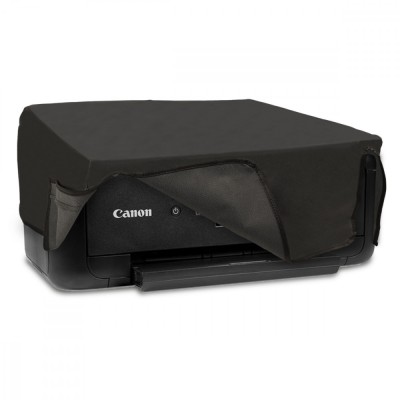 Husa pentru imprimanta Canon Pixma TS5151/Pixma TS5150/Pixma MG2555, Kwmobile, Negru, Textil, 46818.19 foto