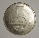 Cumpara ieftin CY - 5 korun coroane 1938 Cehoslovacia / frumoasa