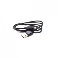 Cablu de date pentru Samsung, conector micro USB, lungime 1m, negru, BBL139 foto