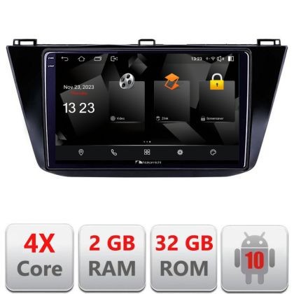 Navigatie VW Tiguan 2016- 5230-5883 Android Ecran 720P Quad Core 2+32 carplay android auto CarStore Technology