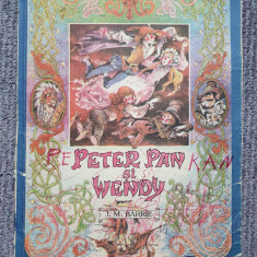 Peter Pan si Wendy - J.M. Barrie (Ilustratii de Livia Rusz, 1987), 120 pag