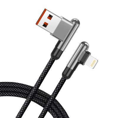 Cablu date Fast Charging USB la Lightning Lito, 60W, 1m, LD13 foto