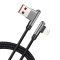 Cablu date Fast Charging USB la Lightning Lito, 60W, 1m, LD13