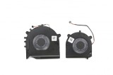 Set coolere Laptop, Lenovo, ThinkBook 13S-IWL Type 20R9, 5F10S13904, DFS5K12304363Q FLDU, DFS150305180T FL05, DC 5V 0.5A