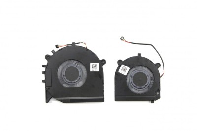 Set coolere Laptop, Lenovo, ThinkBook 14S-IWL Type 20RM, 5F10S13903, DFS5K12304363Q FLDU, DFS150305180T FL05, DC 5V 0.5A foto