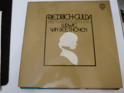 Sonate - Beethoven - Friedrich Gulda - 2 vinil foto
