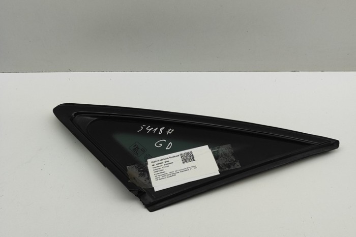 Geam lateral dreapta spate AUDI A3 Limousine 8VS, 8VM 2018 OEM: 8V5845298N 30807248