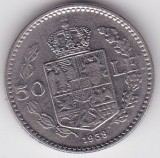 Moneda Romania 50 Lei 1938 - Numismatica Romaneasca