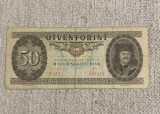 Bancnota 50 forinți 1989 Ungaria