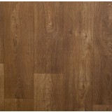Linoleum Rezidential Clasa 21, Model Country Dark Confort, Suport Pasla, Grosime 2.5 mm, Imitatie Parchet, Maro Inchis, PVC, Latime 1m, Marime 100 x 3