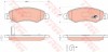 Set placute frana,frana disc SUZUKI WAGON R+ (MM) (2000 - 2016) TRW GDB3363