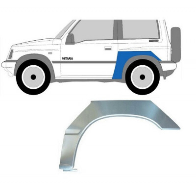 Segment reparatie aripa spate Suzuki Vitara (Et/Ta), 07.1988-03.1998, 3 Usi, Spate, partea Stanga, Aftermarket foto