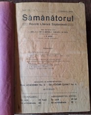 Semanatorul - Revista Literara Saptamanala Anul al VII 1908 complet