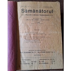 Semanatorul - Revista Literara Saptamanala Anul al VII 1908 complet