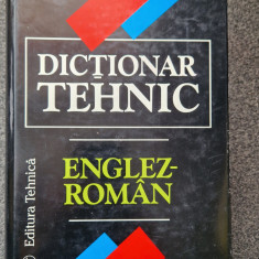 DICTIONAR TEHNIC ENGLEZ-ROMAN 1997