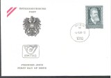 Austria &Ouml;sterreich 1981 Ludwig Boltzmann FDC K.159