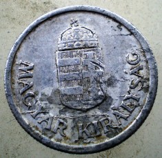 1.215 UNGARIA WWII 1 PENGO 1941 foto