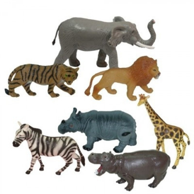 Animale salbatice set de 7 figurine - Miniland foto