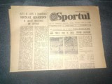 ZIARUL SPORTUL 4 IUNIE 1981 ROMANIA NORVEGIA
