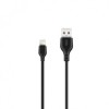 CABLU DE DATE SI INCARCARE, XO-NB103, LIGHTING 2,1A, 1 M, NEGRU, BLISTER