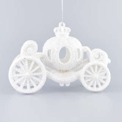Set 2 ornamente brad Pumpkin Cab 10 cm foto