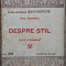 Despre stil - Paul Zarifopol
