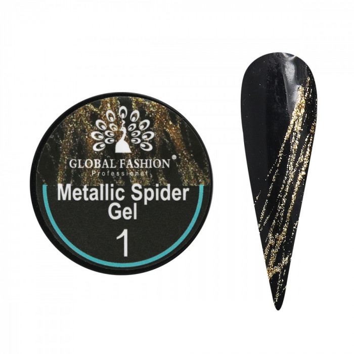 Spider Gel Glitter Shiny 5g, 01