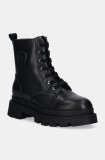 Blauer bocanci KIMMEL femei, culoarea negru, cu platforma, F4KIMMEL04.LEP