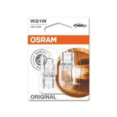 Set 2 Becuri 12V W21W Original, Osram