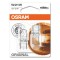 Set 2 Becuri 12V W21W Original, Osram