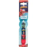 Marvel Spiderman Flashing Toothbrush perie de dinti fin pentru copii 3+ 1 buc