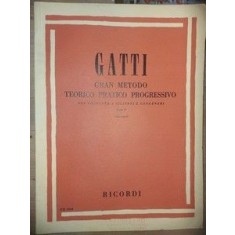Gatti: Gran metodo teorico pratico progressivo