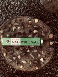 Betisoare Naturale Parfumate Nag Californian White Sage-Vijayshree 15g(12-15buc)