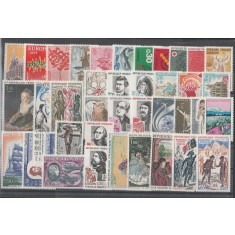 An complet 1972 Franta MNH
