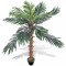 Palmier de cocos artificial, cu ghiveci, 140 cm