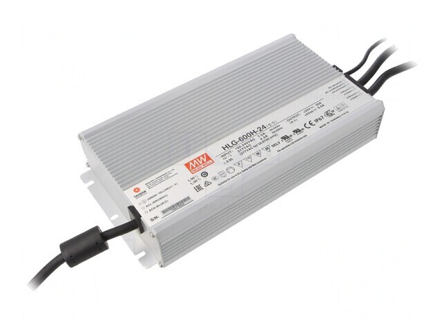 Alimentator LED 600W 24V 25A IP67