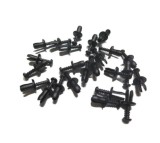 Clema, clips fixare Renault 5 (B/C/S40) 10.1984-12.1996; rama parbrizului, ornamente, set 25 buc, 7556533