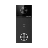 Post videointerfon de exterior WI-FI Hikvision DS-KV6114-WBE1, montaj aparent, camera HD 4MP, WDR, unghi vizualizare: orizontal: 150 vertical: 75 , il