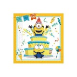 Set 20 servetele Minions 33x33 cm